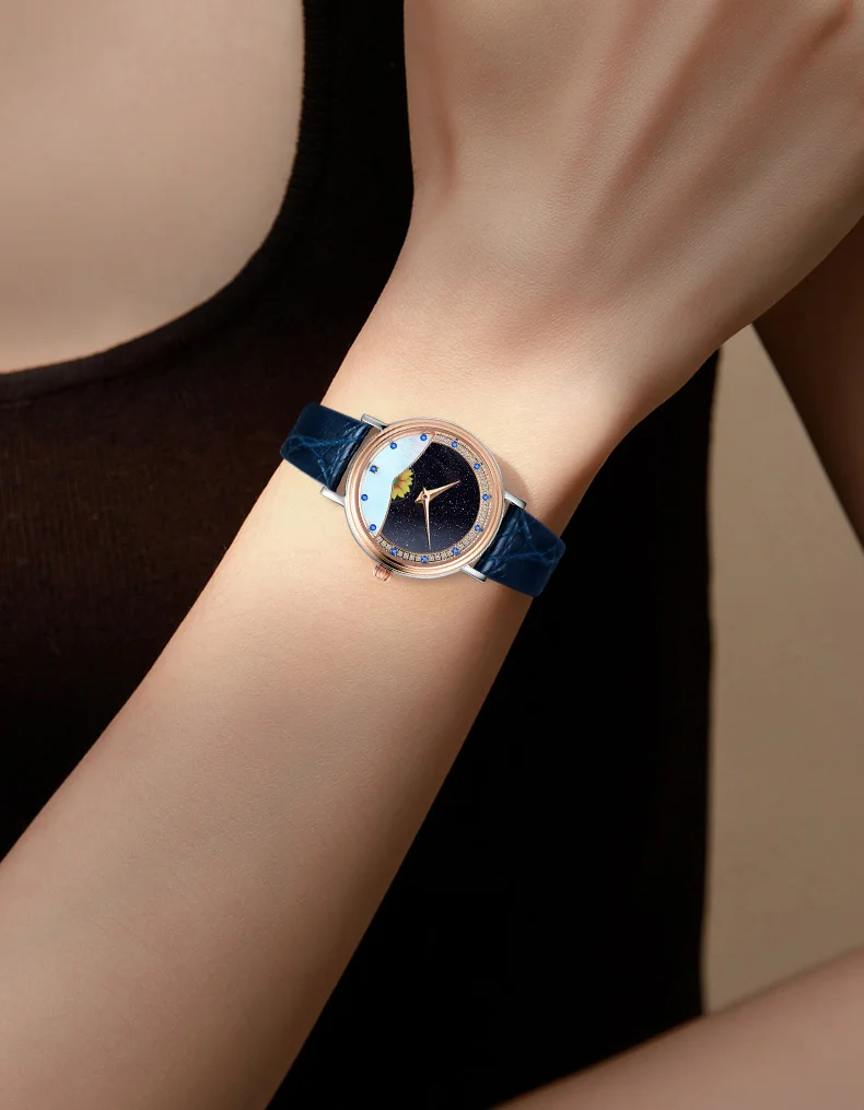 Женские роскошные часы REDEAR из высококачественного мрамора