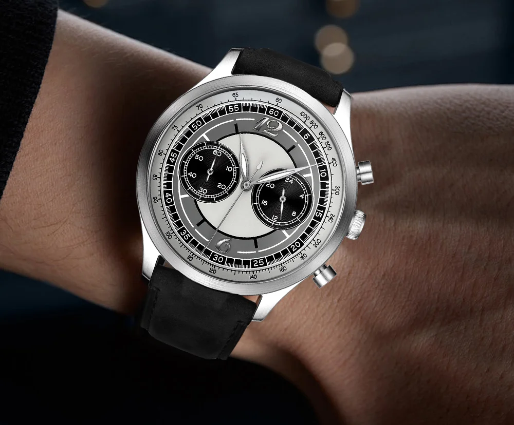 Мужские кварцевые часы REDEAR с календарем и хронографом