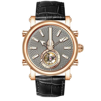 Мужские винтажные водонепроницаемые механические часы REDEAR